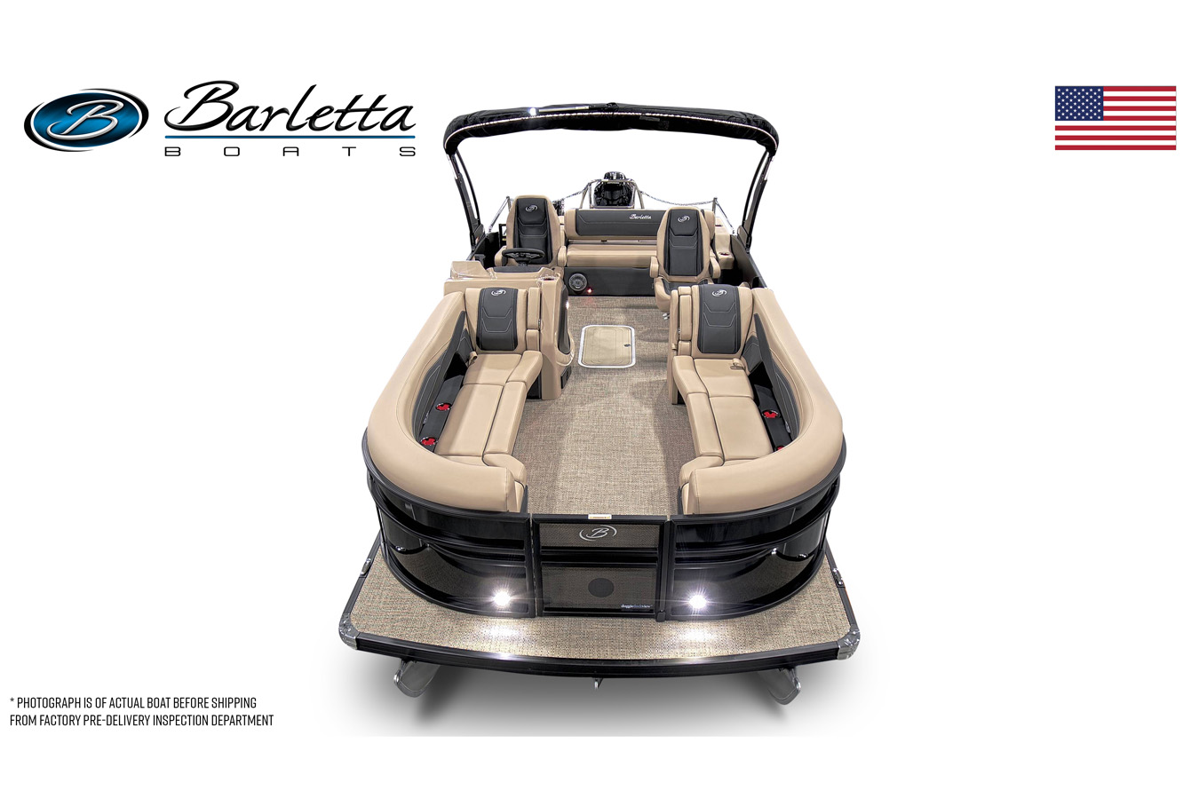 Barletta 2026 Cabrio 24UC with Mercury 250L FourStroke Engine